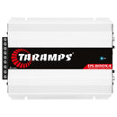 TARAMPS DS-800X4 1OHM 800 WATTS RMS 4-CHANNEL 200X4 RMS, CLASS D, WHITE - Like New