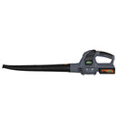 SCOTTS CORDLESS LEAF BLOWER, 24-VOL PAS, 130 MPH, MODEL LB21024S - BLACK/GRAY - Like New