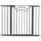 SAFETY 1ST EASY INSTALL DECOR TALL & WIDE GATE - BROWN - Like New