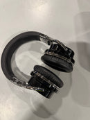 COWIN E7 WIRELESS TV HEADPHONES BLACK WITH CHARGING BASE (B)LOGO - BLACK SILVER - Like New