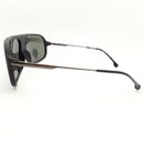 CARRERA COOL 65 SUNGLASSES - MATTE BLACK FRAME, GRAY POLARIZED LENSES, 64-12-135 - Like New