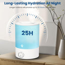 Esemoil 2.5L Cool Mist Ultrasonic Air Humidifier HMBW-25US - White Like New