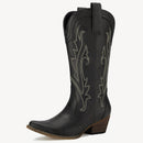 ROLLDA THE AUSTIN CLASSIC WOMEN'S CLASSIC COWBOY BOOTS SIZE: WOMEN 10.5 - BLACK - Like New