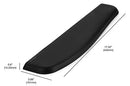 Kensington ErgoSoft Wrist Rest for Standard Keyboards K52799WW - Black - Brand New