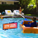 NERF Super Soaker Megaforce Battle Tank Ride-On Inflatable Pool Float SOAK-7252 - Like New