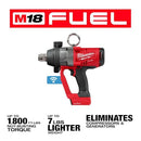 MILWAUKEE M18 FUEL ONE 18V Lithium-Ion Brushless 1 in Impact Wrench - TOOL ONLY - Like New