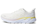 1119394 Hoka Clifton 8 Blanc De Blanc/Bright White 6 B (M) - Like New