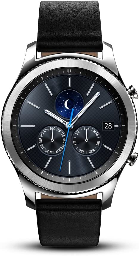 SAMSUNG GEAR S3 46MM WIFI SM-R770NZSAXAR - BLACK/SILVER Like New