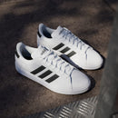 ADIDAS WOMEN'S GRAND COURT 2.0 - SIZE: WOMEN 10 - WHITE/BLACK - Like New