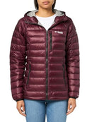 2086071607 COLUMBIA ARCTIC CREST DOWN HOODED JACKET WOMEN MOONVISTA M - Brand New
