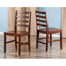 WINSOME HAMILTON SEATING 2 PACK ANTIQUE WALNUT Like New