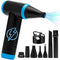 FABMA NA001 150000 RPM AIR DUSTER COMPUTER KEYBOARD JET DRY MINI BLOWER - BLUE - Like New