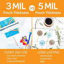 B081TP1PQP Laminating Pouches 3 mil 11.5" x 17.5" Gloss Clear 25/Pack 5 Pack - Brand New