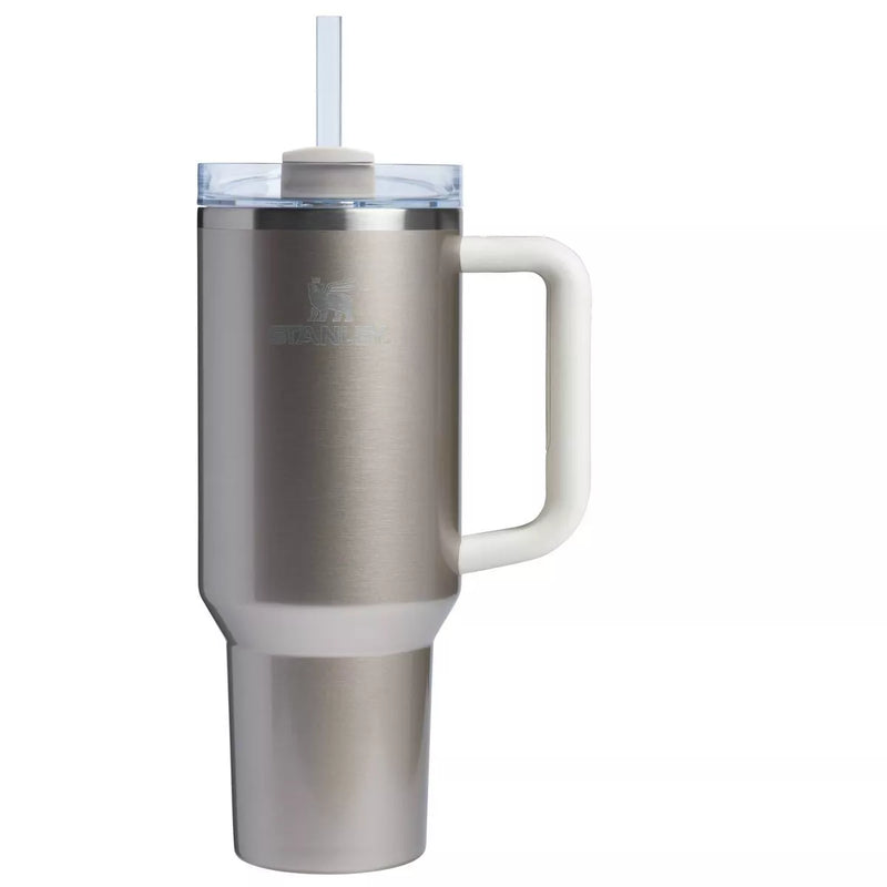 STANLEY 40OZ STAINLESS STEEL H2.0 FLOWSTATE QUENCHER TUMBLER E.L.F - HONEY TALKS - Like New