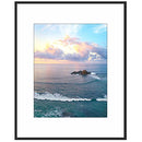 Dalustar 16x20 Aluminum Photo Frame, Display 11x14 Photo with Ivory Mat, 1-Pack - Like New