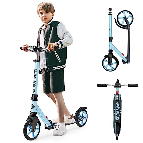 WAYPLUS KICK SCOOTER FOLDABLE LIGHTWEIGHT 8IN BIG WHEELS CMF024 - Scratch & Dent