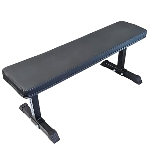 HULKFIT HEAVY-DUTY ADJUSTABLE UTILITY FLAT INCLINE DECLINE WEIGHT BENCH - BLACK - Like New