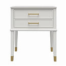 CosmoLiving by Cosmopolitan Westerleigh End Table - Pink - Brand New