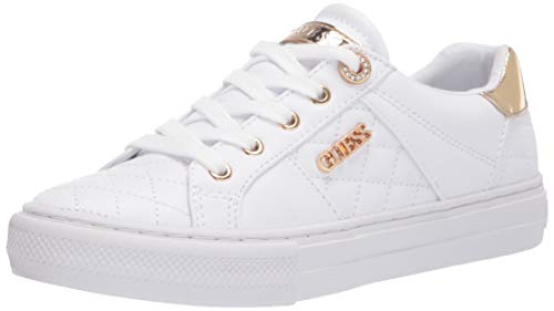 GWLOVEN GUESS WOMEN'S LOVEN SNEAKER WOMEN 11 WHITE - Like New