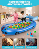 AASSOO, Inflatable Toddler Bed Blow Up Travel Bed with Sides AS-HF003 - Blue - Like New