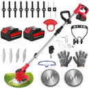 LUSHLITE CORDLESS WEED WACKER GARDEN STRIMMERS ADJUSTABLE METAL - Scratch & Dent