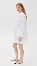 6DRES02575 ALC WOMENS JORI DRESS WHITE S - Brand New