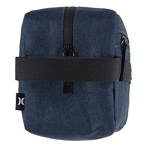 HURLEY SMALL ITEMS TOILETRY DOPP KIT 9A7089 VALERIAN BLUE HEATHER - Like New