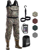 Foxelli Chest Waders, Waterproof 4mm Neoprene Hunting & Fishing Waders - Like New