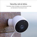 Google Nest Cam Outdoor 1st Gen Weatherproof Camera NC2100ES - White Like New