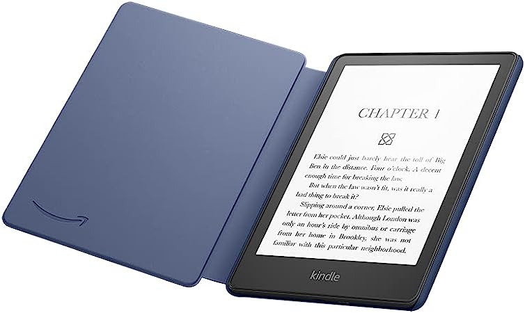 Kindle Paperwhite Leather Cover 11th Generation 53-026791 - Denim Like New