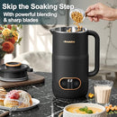 ARCMIRA 8 IN 1 NUT MILK MAKER MACHINE 35OZ SOY MILK MAKER 8 BLADES - BLACK - Like New