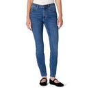 AMAZON ESSENTIALS WOMEN'S HIGH STRETCH HIGH-RISE SKINNY SIZE 8L MEDIUM BLUE - Brand New