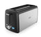 BELLA 4 SLICE TOASTER LONG SLOT & REMOVABLE CRUMB TRAY 7 SHADING OPTIONS - Like New