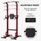 UYHR POWER TOWER, UPPER BODY STRENGTH TRAINING FITNESS EQUIPMENT - RED / BLACK - Like New