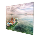 JINBOOM Boat In Ocean Canvas Wall Art Series - B08YRV131V - Brand New