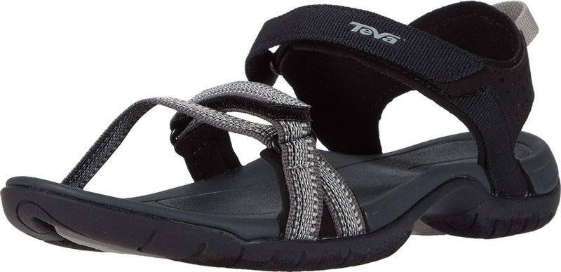 TEVA WOMEN'S VERRA SANDAL ANTIGUOUS BLACK MULTI SIZE 7 - Scratch & Dent
