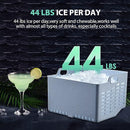 Aglucky HZB-20 Nugget Ice Maker Countertop 44Lbs/24H Portable - - Scratch & Dent