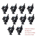 TUV CERTIFICATED 10PCS ALUMINUM TRUSS CLAMPS QUICK REALEASE - BLACK - Like New