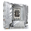 GIGABYTE B860I AORUS PRO ICE ULTRA SERIES 2 LGA 1851 MOTHERBOARD, MINI-ITX WHITE - Like New