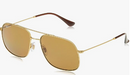 Ray-Ban Rb3595 Andrea Square Sunglasses Black/Light Grey Gradient Dark Grey - Like New