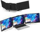 MAXFREE S2 Triple Monitor for Laptop, 14'' Laptop Monitor Extender 1080P - Black Like New