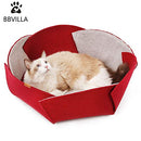 BBVILLA Rose Cat House Cat Cave Pet Summer Bed Collapsible Pet House - Brand New