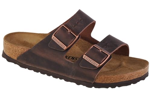 BIRKENSTOCK ARIZONA UNISEX SANDALS-MENS 13 WOMENS 15 HABANA - Scratch & Dent