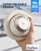 SOUNDCORE SPACE ONE PRO FLEXICURVE OVER-EAR HEADPHONE CREAM WHITE - Brand New
