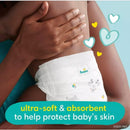PAMPERS SWADDLERS DIAPERS SIZE 4 (22-37 POUNDS) 144 COUNT - SIZE: YOUTH 4 - Brand New