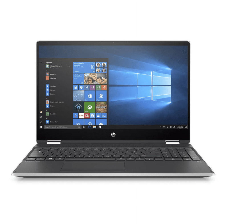 HP PAVILION x360 CONVERTIBLE 15.6" HD I5-8265U 1.60GHZ 8GB 256GB SSD - SILVER - Like New