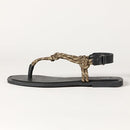 SS25 by Staples Women's Charea Rope Sandal Brown Rope Size 8.5 - Brand New