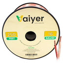 VAIYER 16 GAUGE SPEAKER WIRE CABLE 250 FT 1.3 MM CCA HIGH-PERFORMANCE - BRONZE - Brand New