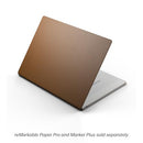 REMARKABLE PAPER PRO PREMIUM LEATHER BOOK FOLIO CASE RM07B-2006NW - BROWN-M - Like New