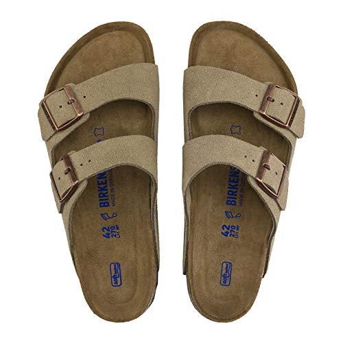 0951301 BIRKENSTOCK MEN'S ARIZONA SANDALS SIZE: MEN 5 TAUPE SUEDE - Brand New